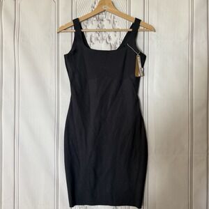 SKIMS Body Tank Dress in Onyx Black Women's Size Large NWT